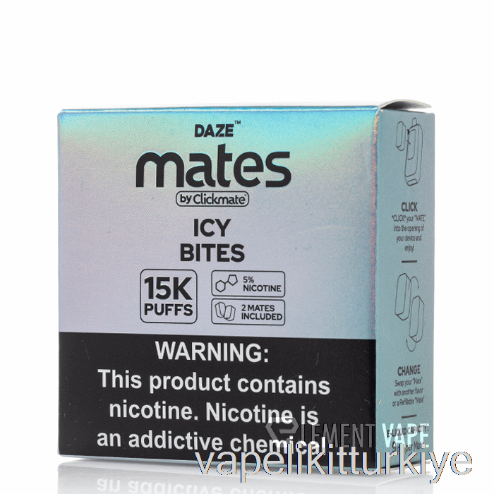 Vape Türkiye 7 Daze Mate Pods Buzlu ısırıklar